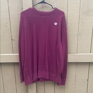 Champion Burgundy Pullover Sweatshirt